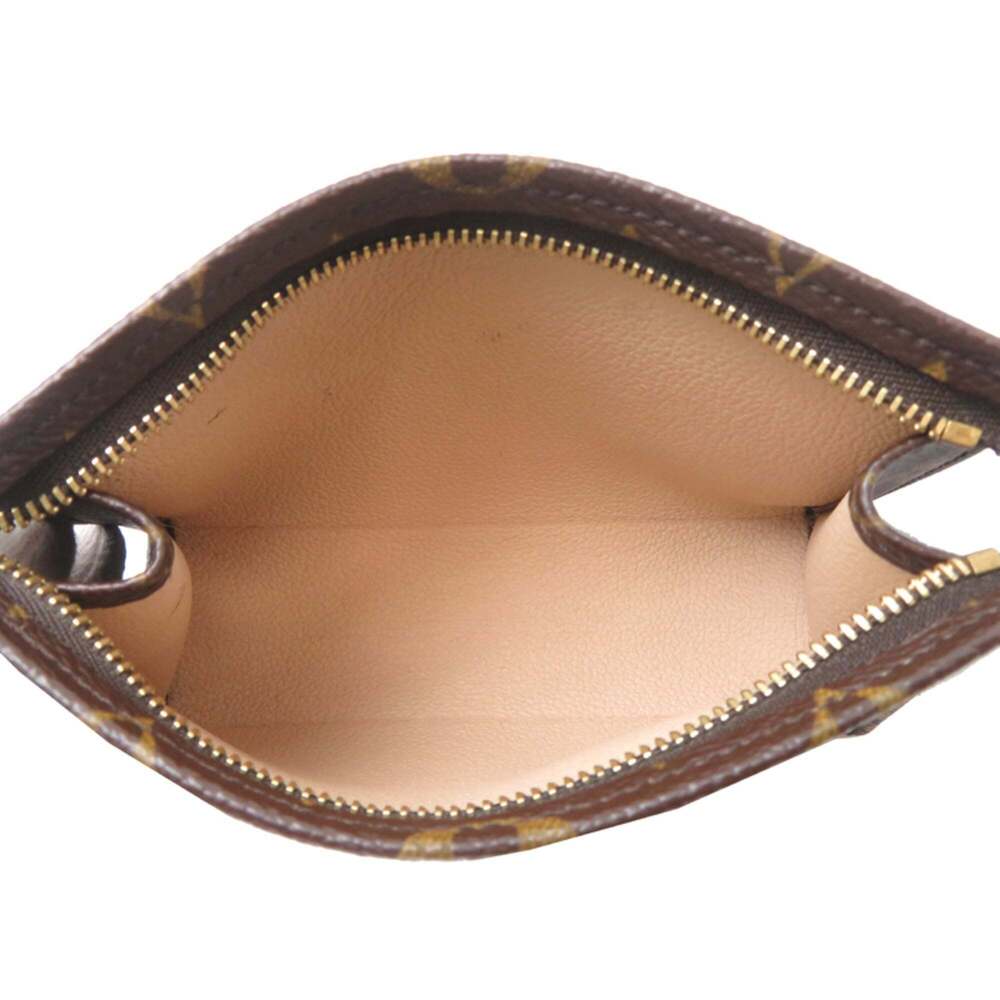 LOUIS VUITTON Authentic Brown Monogram Pouch - Picture 5 of 9